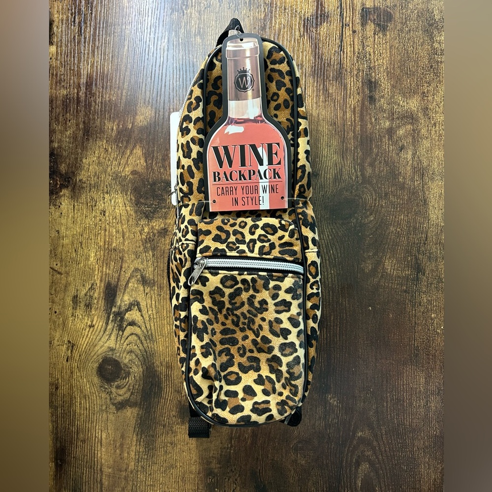 Wine backpack NWT